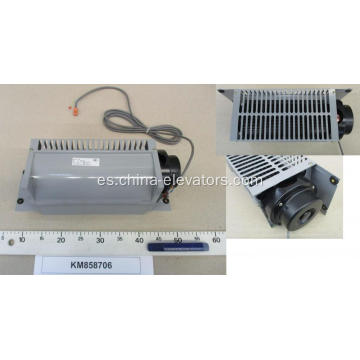 Ventilador de coche KM858706 con cable para ascensores KONE